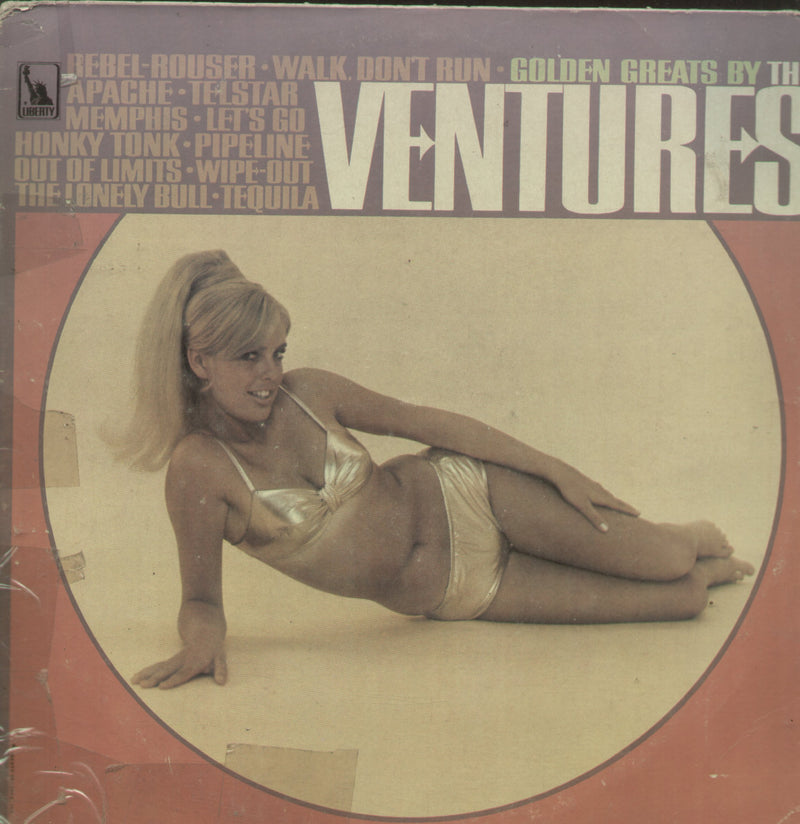 Golden Greats The Ventures — LP vinyl record cover