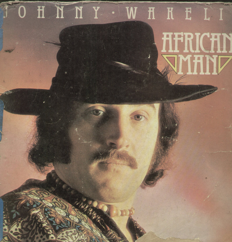 African Man Johnny Wakelin — LP vinyl record cover