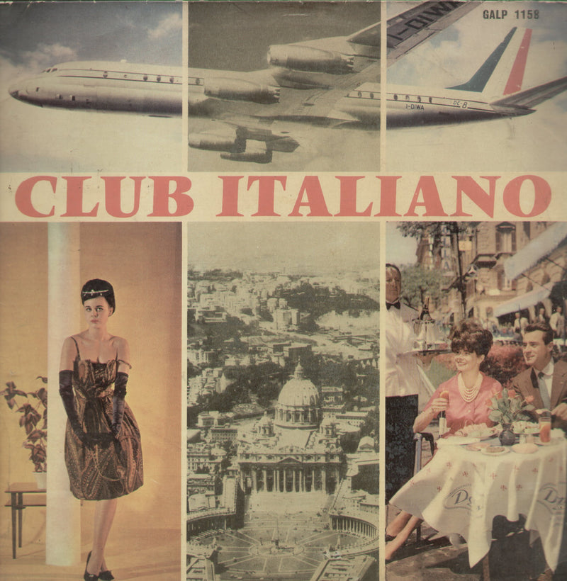 Club Italiano — LP vinyl record cover