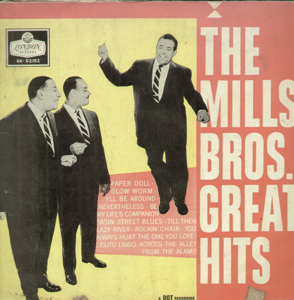 The Mills Bros Great Hits - English Bollywood Vinyl LP