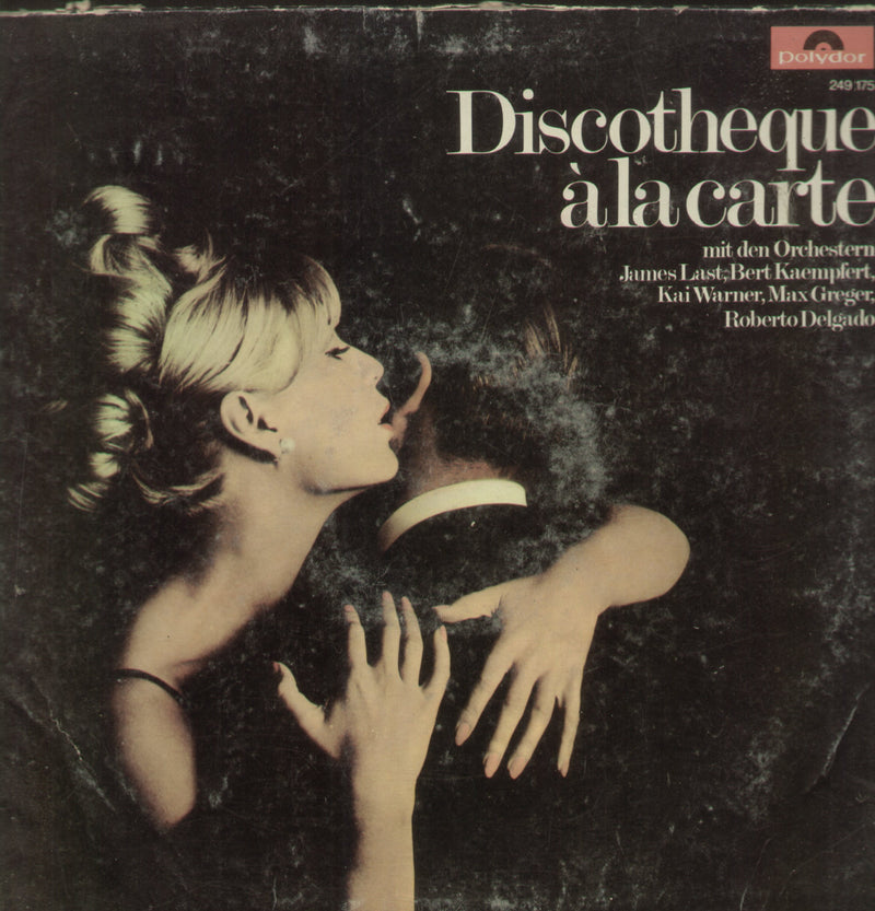 Discotheque alacarte — disco LP vinyl record cover