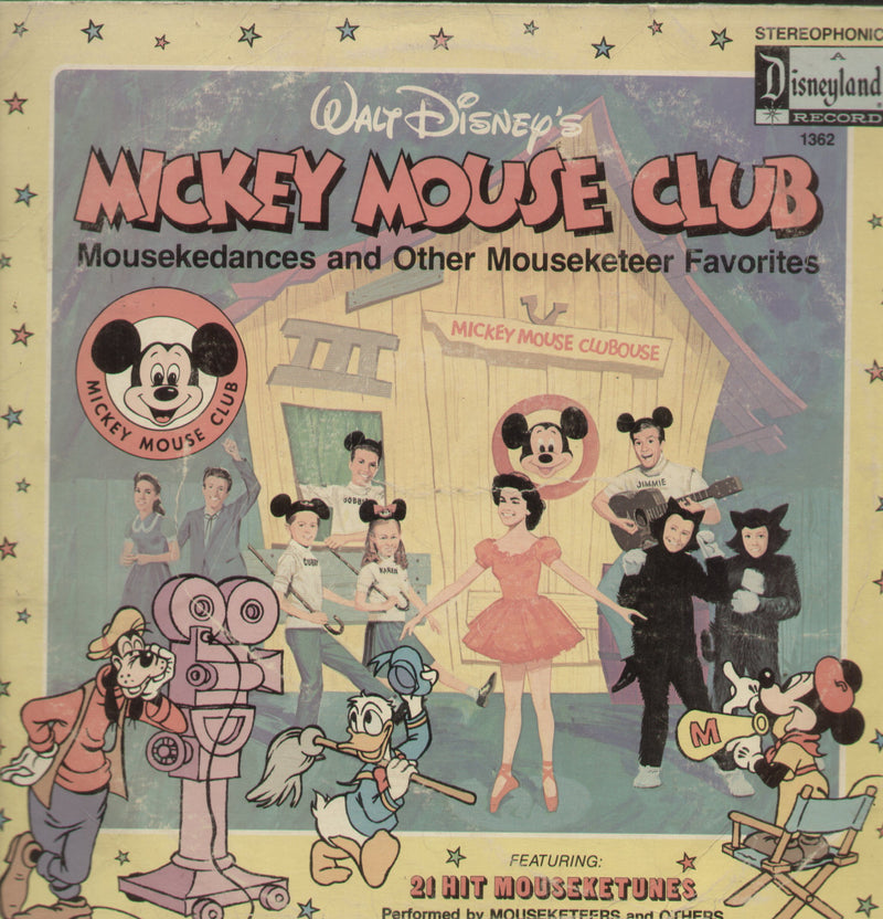 Mickey Mouse Club — LP vinyl record cover