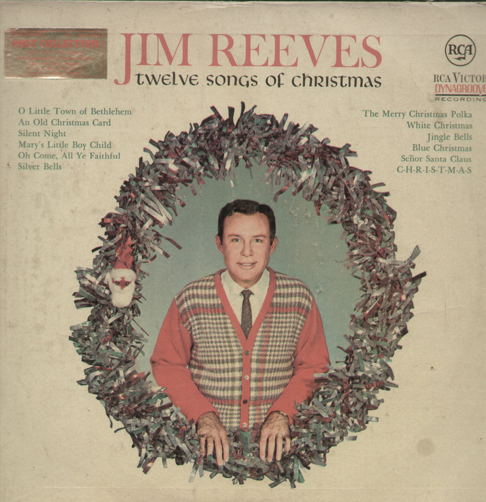 Jim Reeves Twelve Songs of Christmas - English Bollywood Vinyl LP