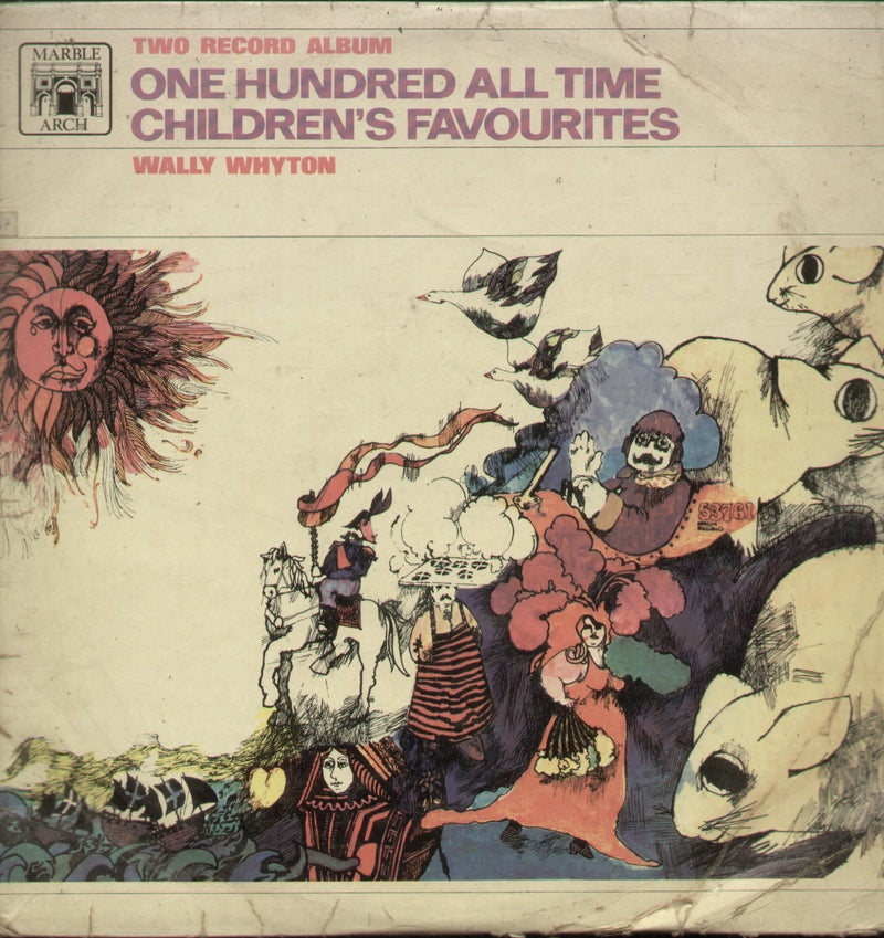 One Hundred All Time Children's Favourites — LP vinyl record cover