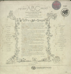 My Own ABC Record 26 Alphabet Songs - English Bollywood Vinyl LP