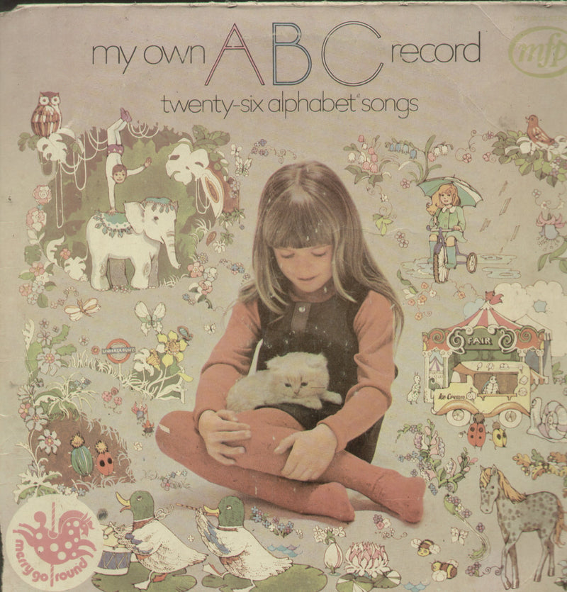 My Own ABC Record 26 Alphabet — LP vinyl record cover