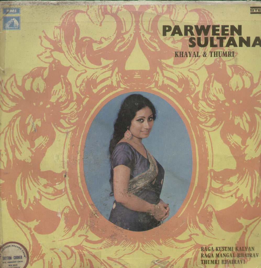 Parween Sultana Khayal and Thumri - Classical Bollywood Vinyl LP