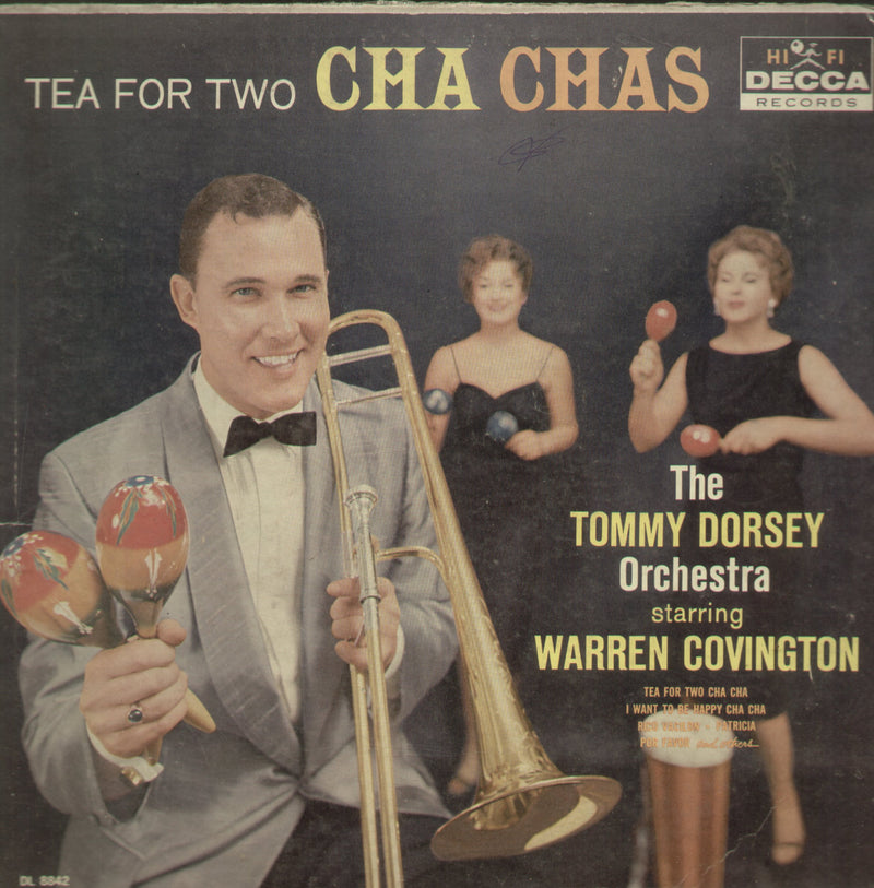 Tea For Two Cha Chas — LP vinyl record cover