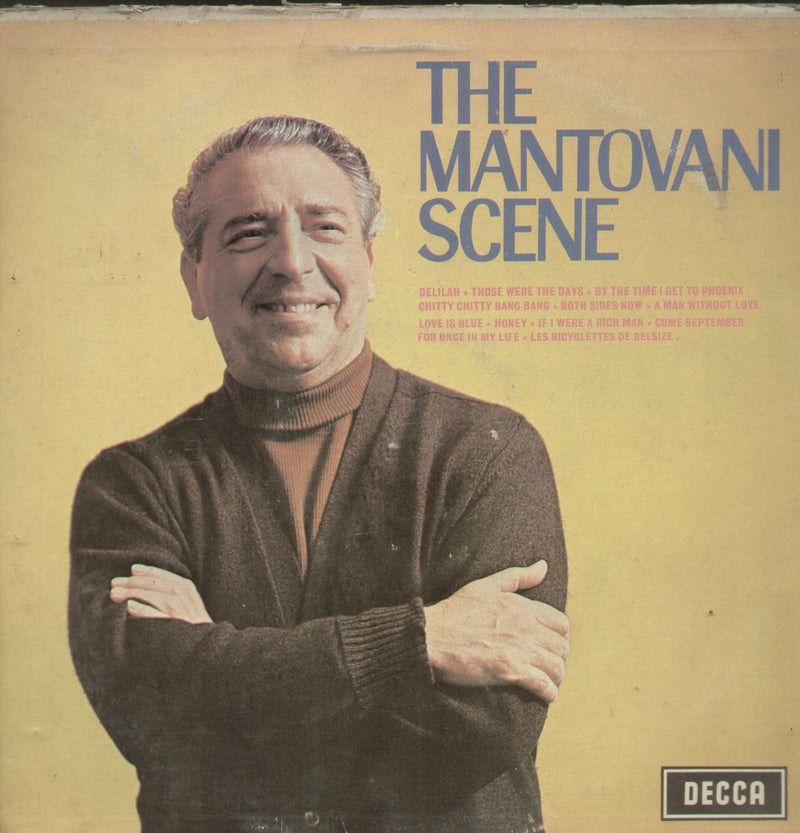 The Mantovani Scene — LP vinyl record cover