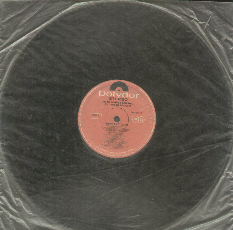 No Sleeve by Vodka Cocktail Fritz Schilz- Reichel and His Bar Sextet — LP vinyl record cover