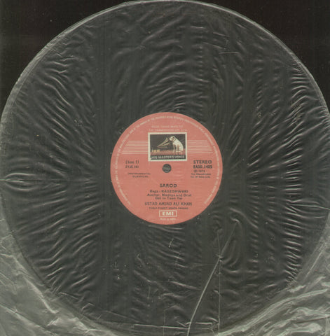 Ustad Amjad Ali Khan - Classical Bollywood Vinyl LP - No Sleeve