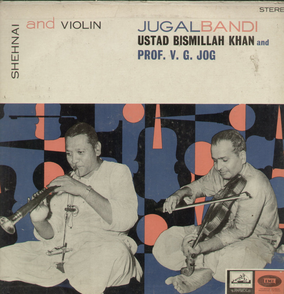Jugalbandi Shehnai and Violin - Classical Bollywood Vinyl LP