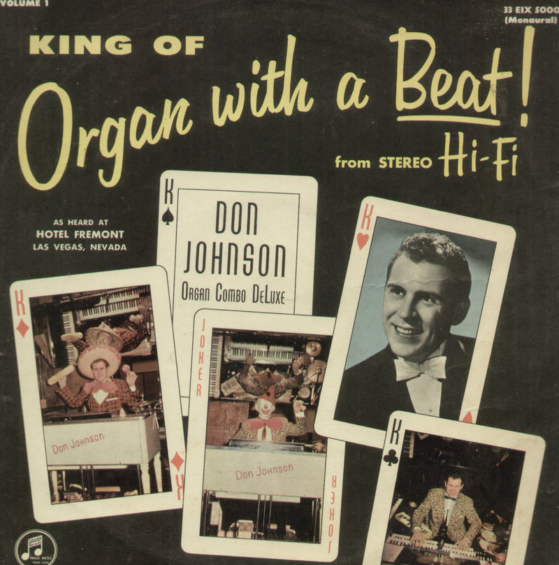 King of Organ With a Beat — LP vinyl record cover