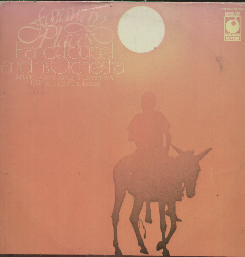 Faraway Places Franck Pourcel and His Orchestra — LP vinyl record cover