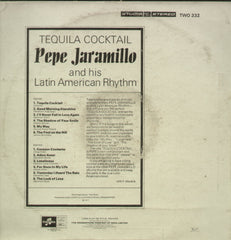 Tequila Cocktail Pepe Jaramillo and his Latin American Rhythm - English Bollywood Vinyl LP