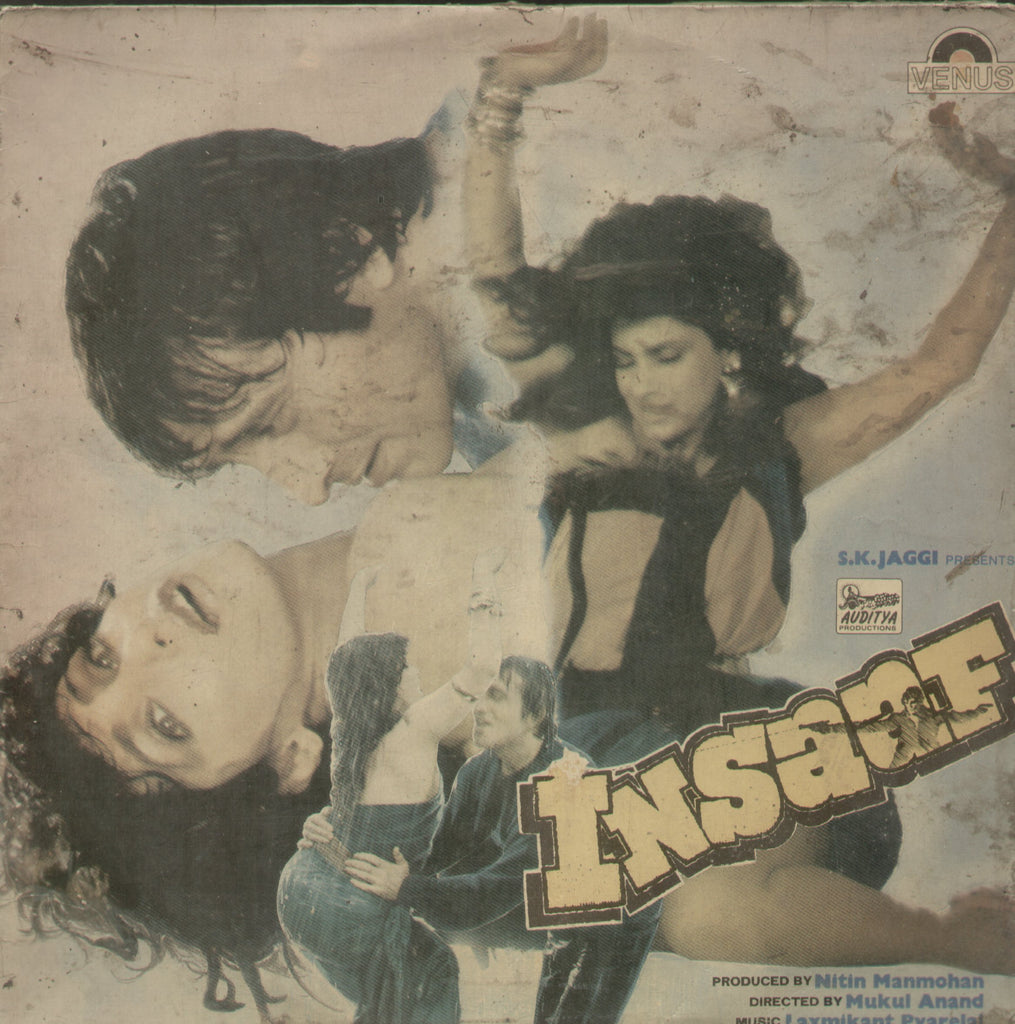Insaaf - Hindi Bollywood Vinyl LP