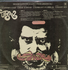 Utsav - Hindi Bollywood Vinyl LP