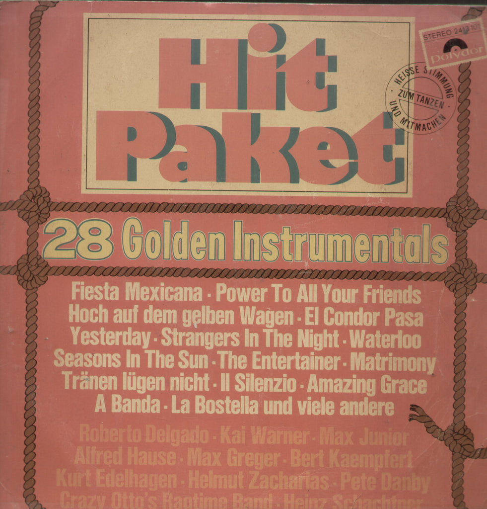 Hit Paket 28 Golden Instrumentals - English Bollywood Vinyl LP