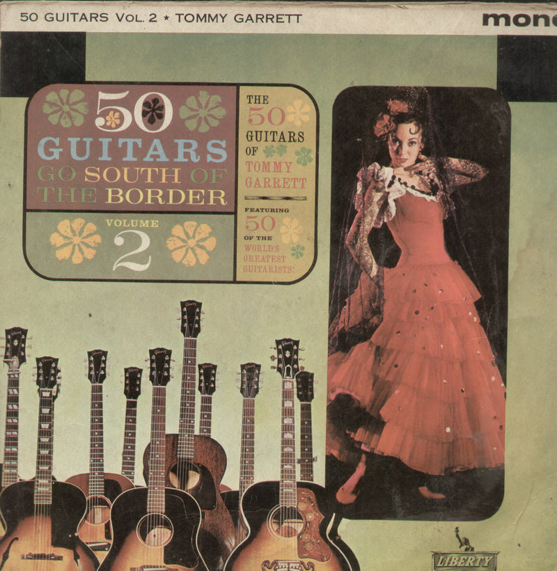 50 Guitars Go South of The Border — LP vinyl record cover