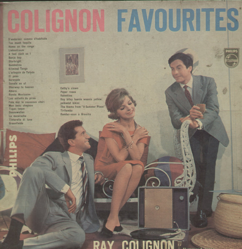 Colignon Favourites — LP vinyl record cover