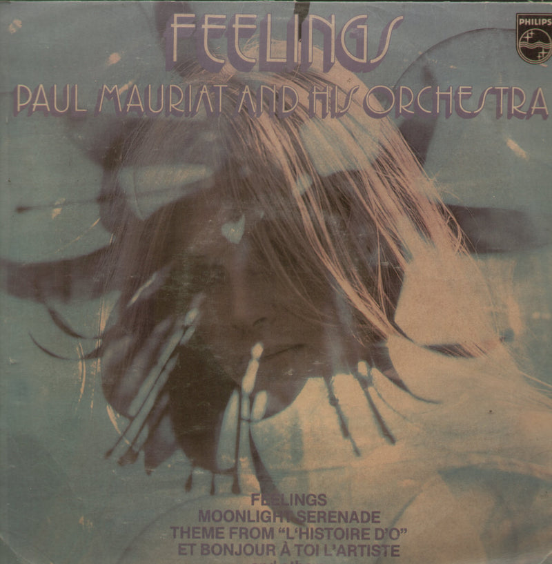 Feelings Paul Mauriat and His Orchestra — LP vinyl record cover