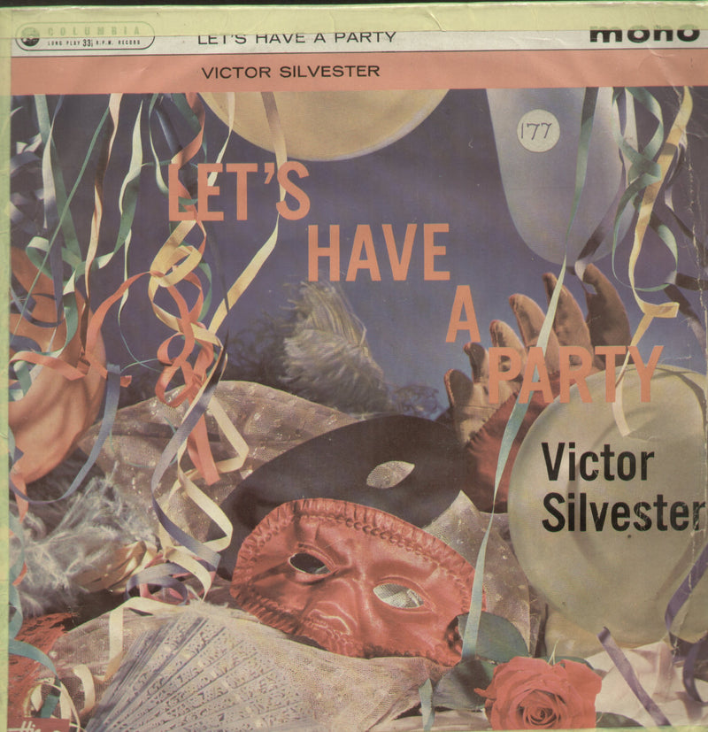 Let's Have A Party Victor Silvester — LP vinyl record cover