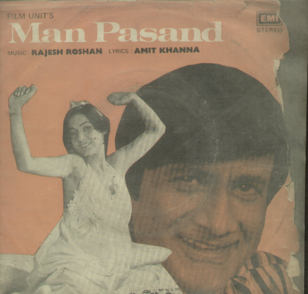 Man Pasand - Hindi Bollywood Vinyl EP