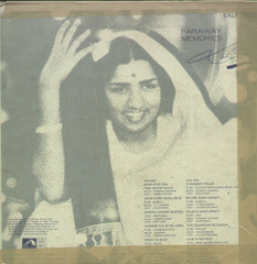Faraway Memories Lata Mangeshkar - Hindi Bollywood Vinyl LP