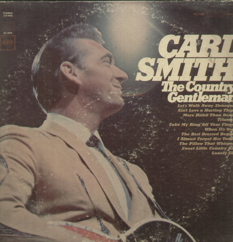Carl Smith The Country Gentleman — LP vinyl record cover