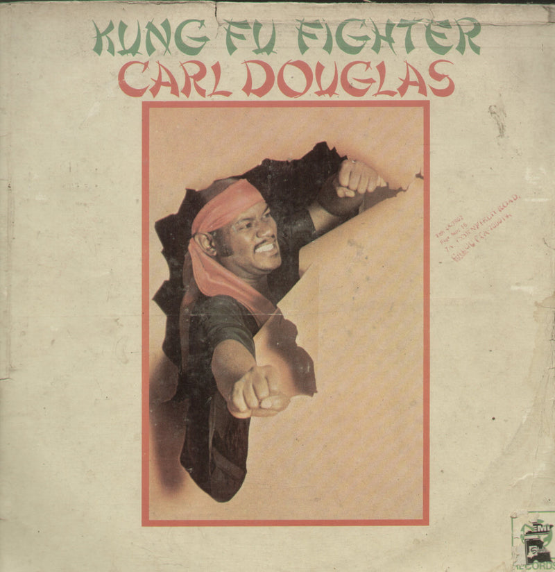 Kung Fu Fighter Carl Douglas — LP vinyl record cover