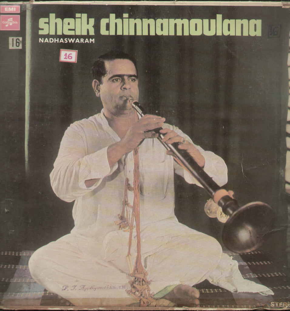 Sheik Chinnamoulana Nadaswaram - Instrumental Bollywood Vinyl LP