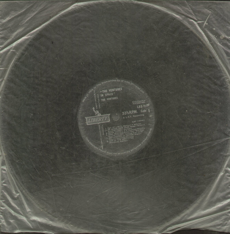 No Sleeve by The Ventures In Space — LP vinyl record cover