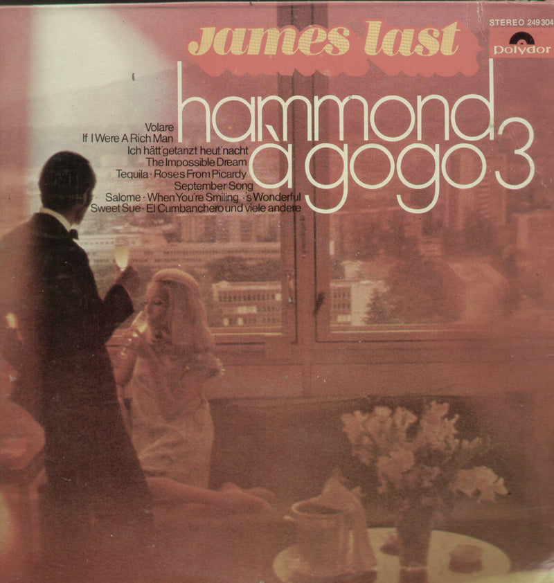 James Last Hammond A Gogo 3 — LP vinyl record cover