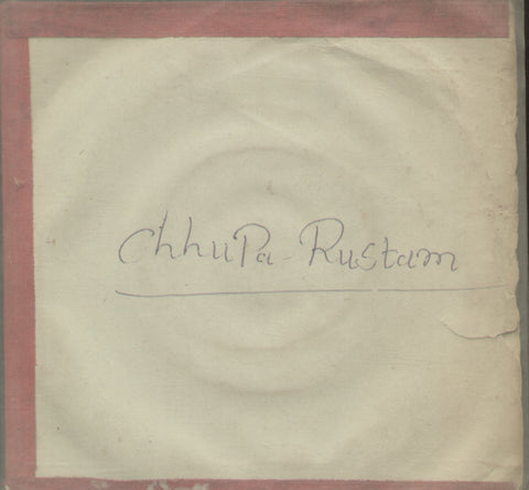 Chhupa Rustam - Hindi Bollywood Vinyl EP