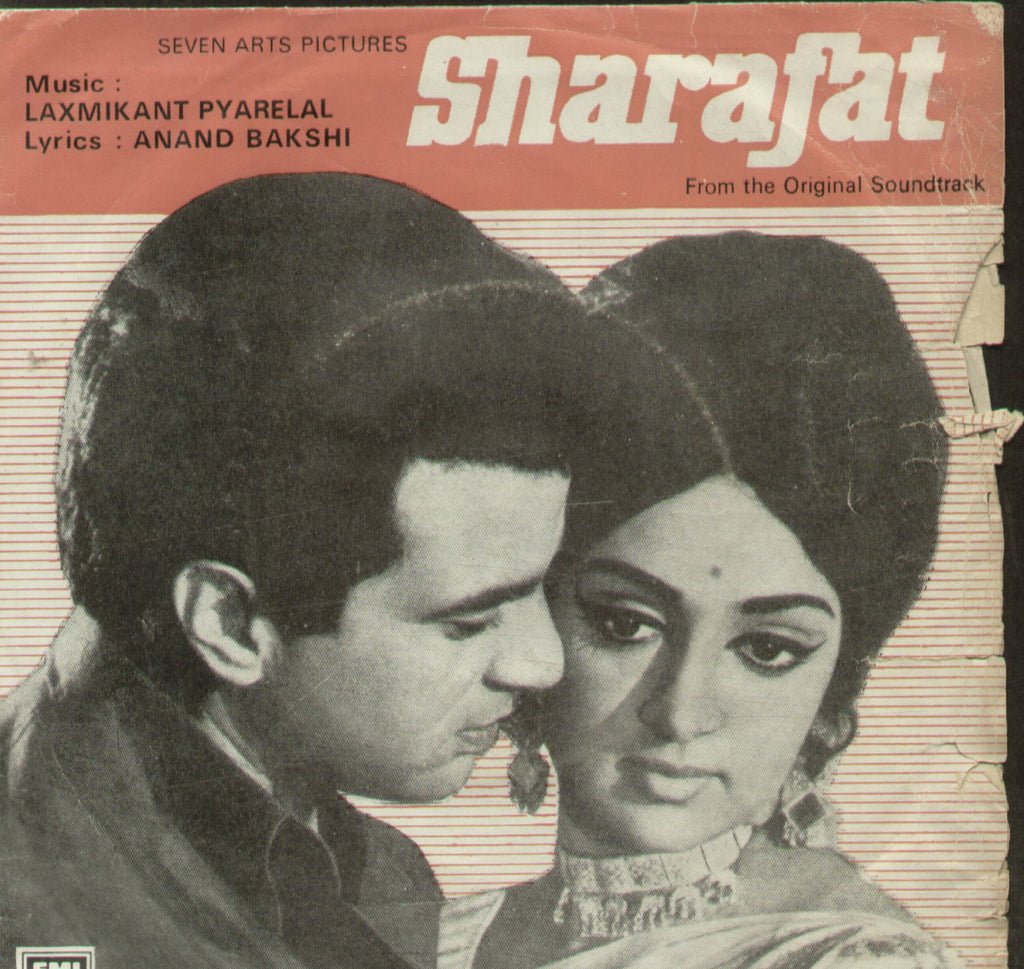 Sharafat - Hindi Bollywood Vinyl EP