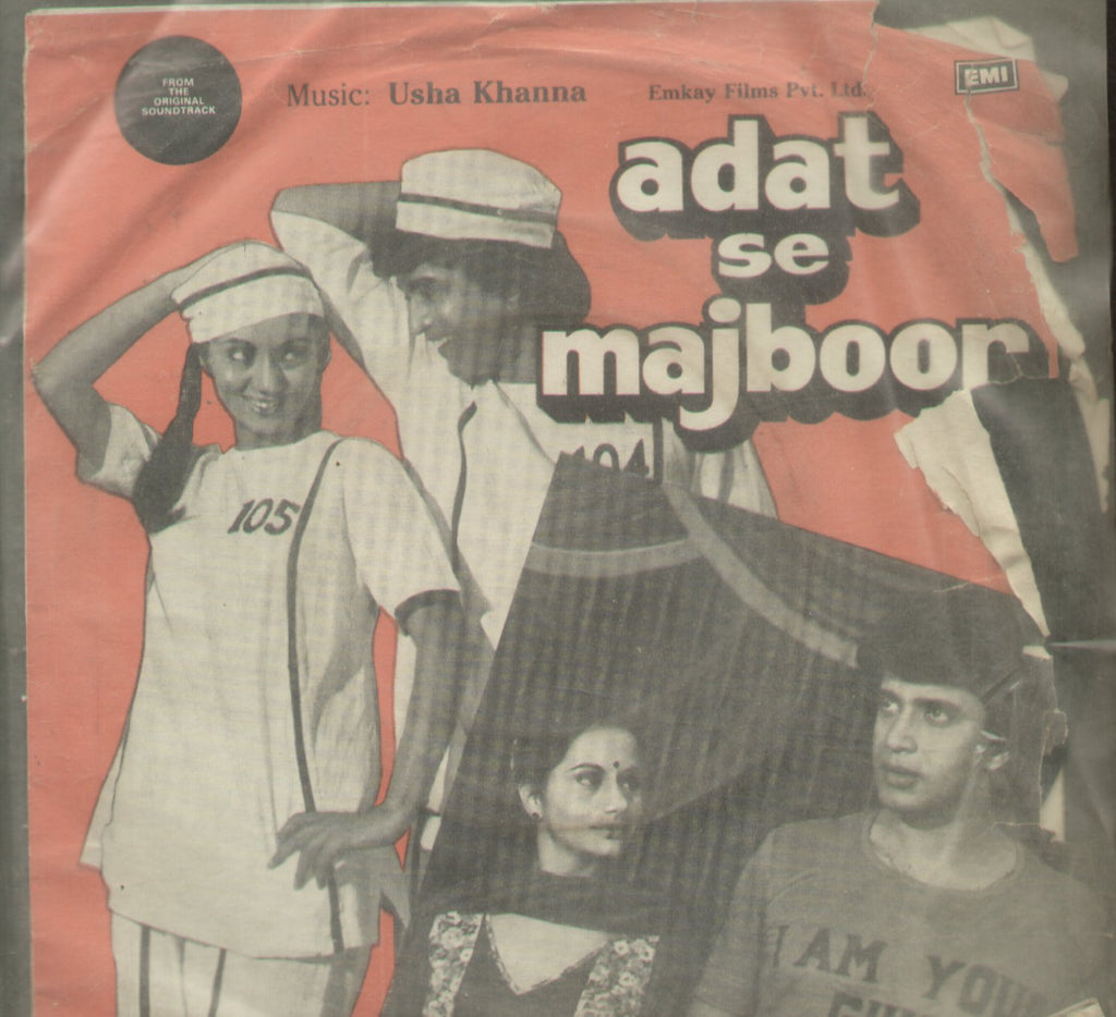 Adat Se Majboor - Hindi Bollywood Vinyl LP