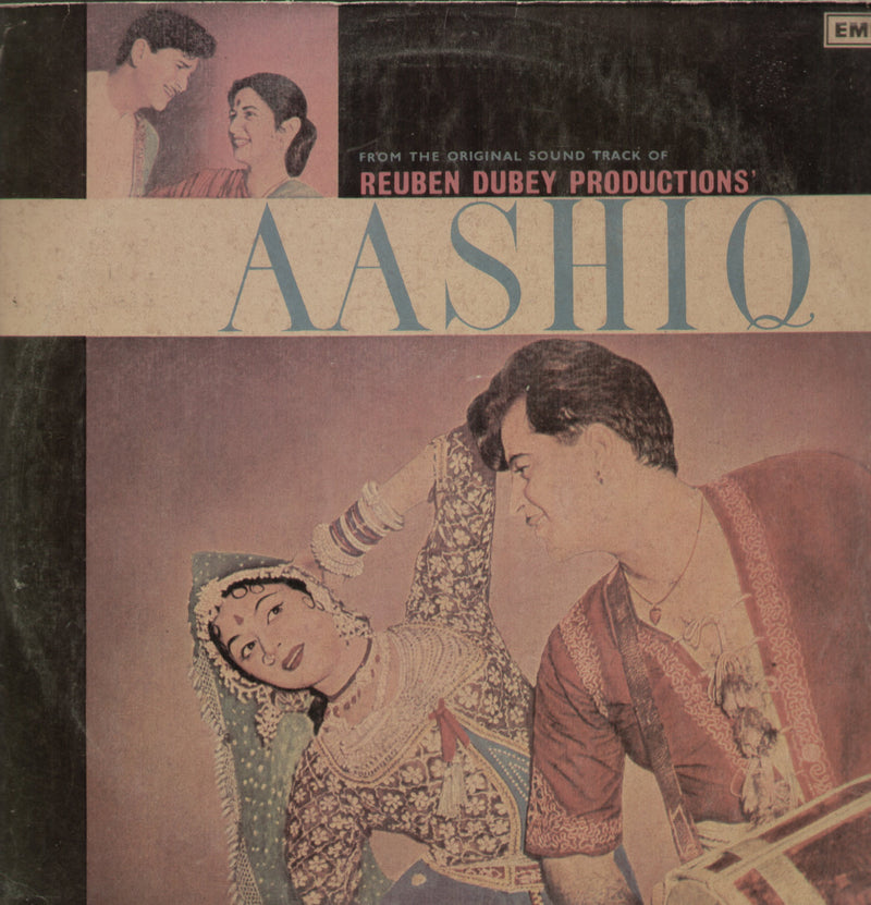 1970's hit Hindi Indian by Aashiq — 1970 LP vinyl record cover