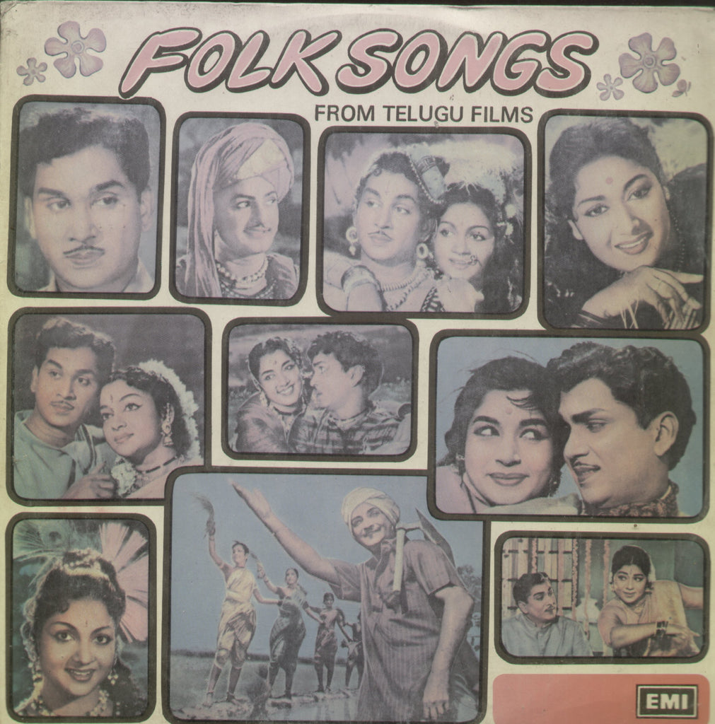Folk Songs From Telugu Films - Telugu Bollywood Vinyl LP