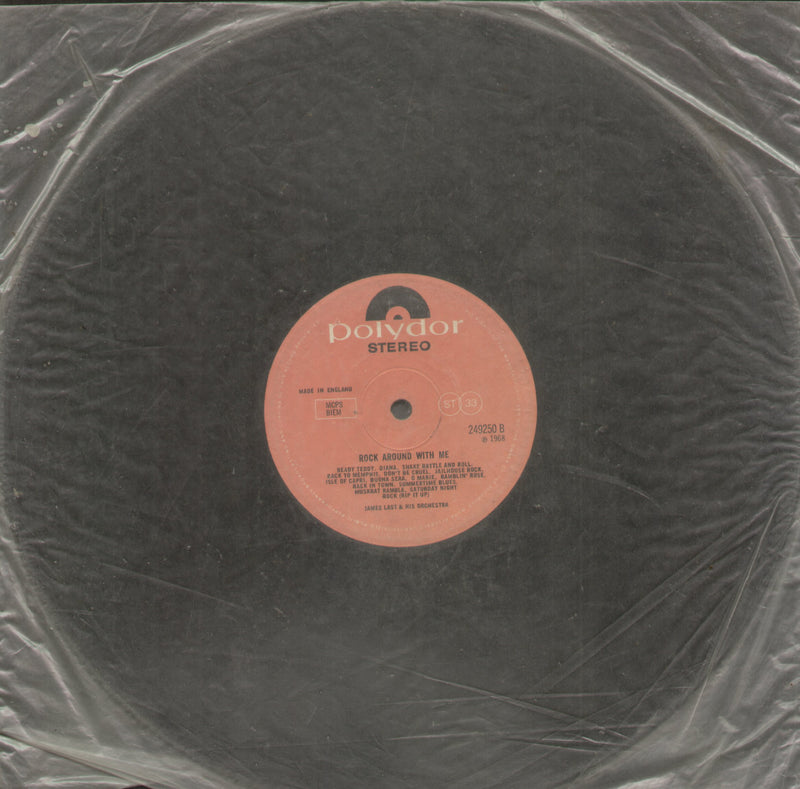 No Sleeve by Rock Around With Me James Last — rock LP vinyl record cover