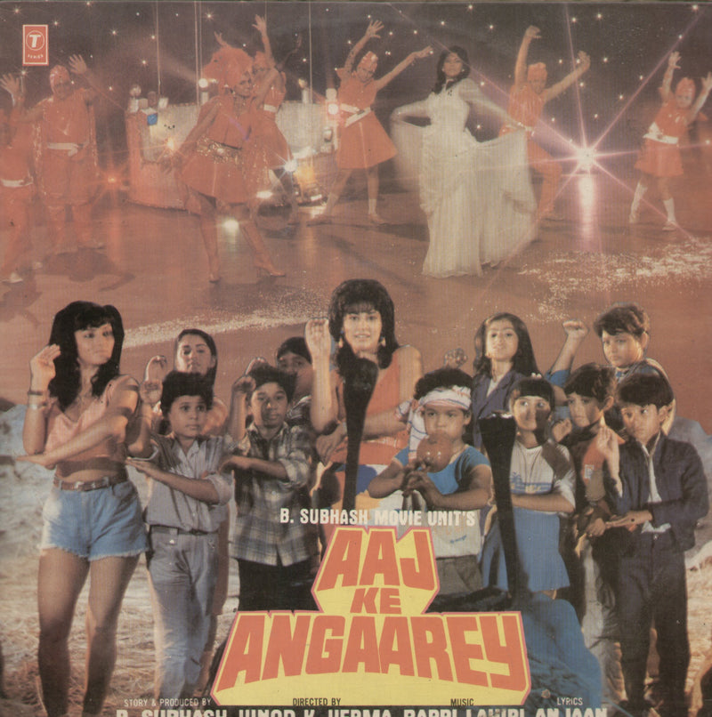 Aaj Ke Angaarey — LP vinyl record cover