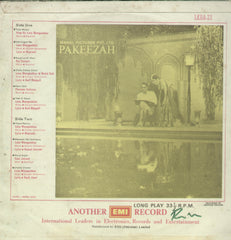 Pakeezah - Hindi Bollywood Vinyl LP