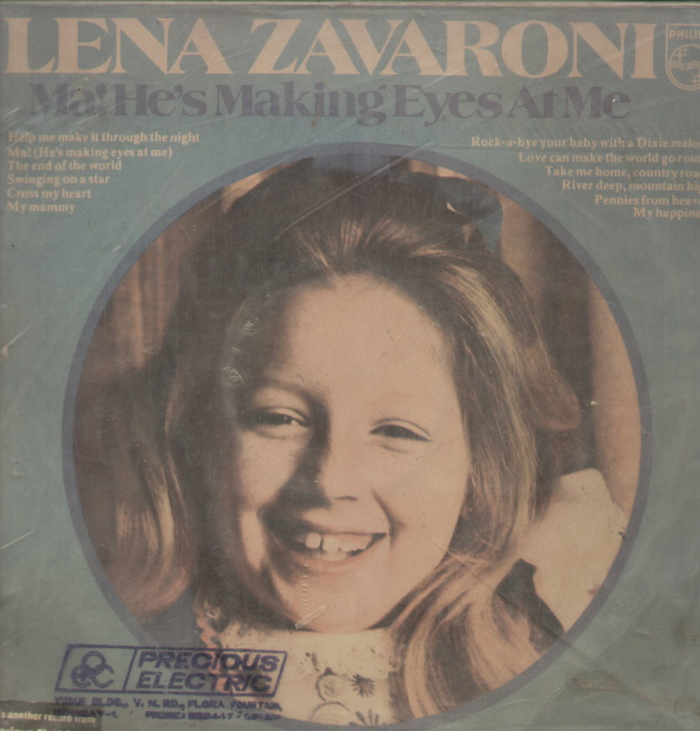 Lena Zavaroni Ma! He's Making Eyes at me - English Bollywood Vinyl LP