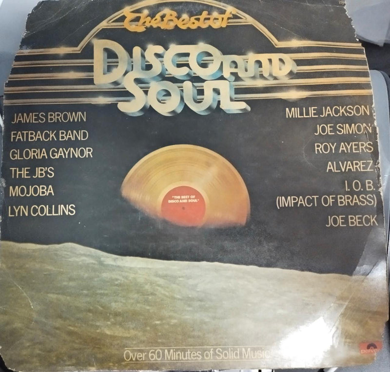 1977 by The Best Of Disco And Soul — 1977 disco LP vinyl record cover