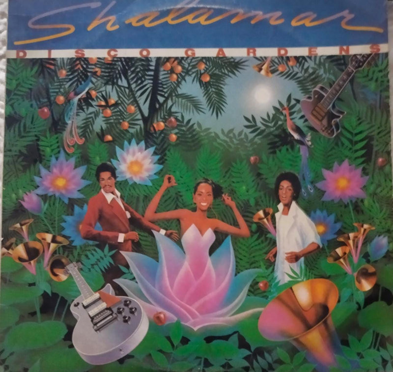1978 by Disco Gardens Shalamar — 1978 disco LP vinyl record cover