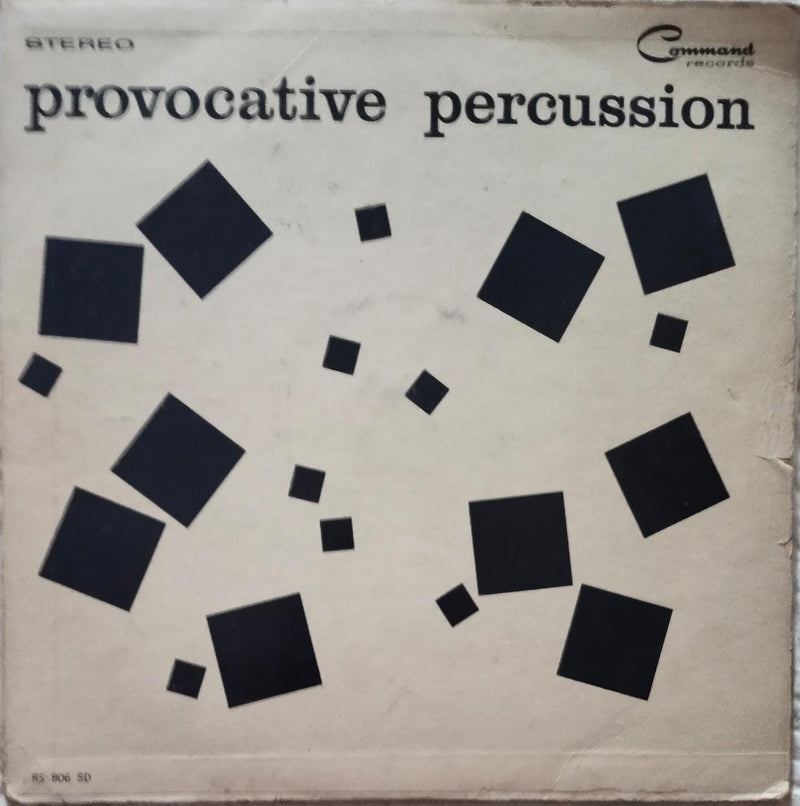Provocative Percussion -1960 — 1960 LP vinyl record cover