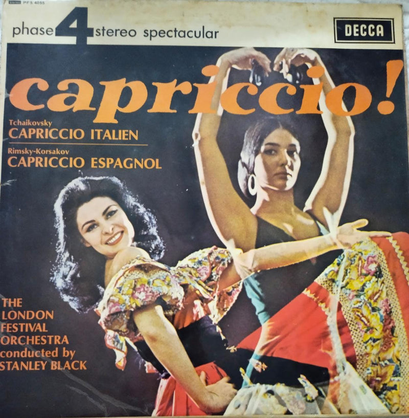 Capriccio! -1987 — 1987 LP vinyl record cover
