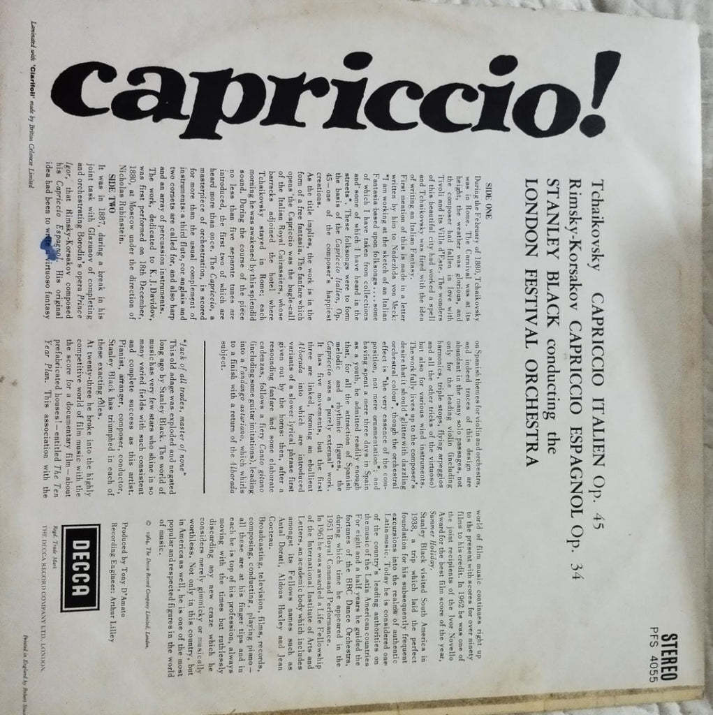 capriccio 1987
