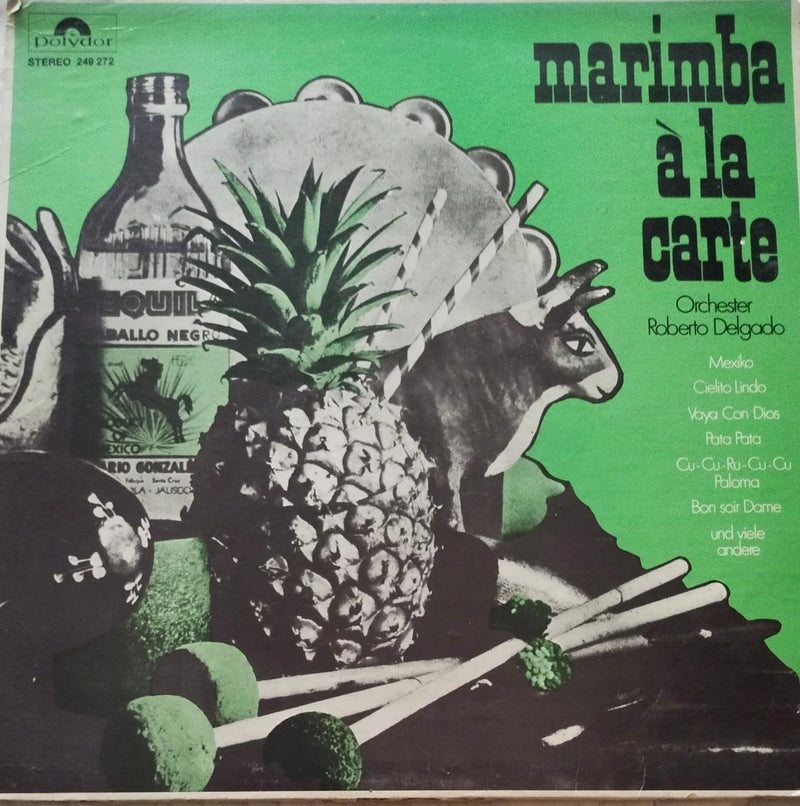 1972 by Marimba Ala Carte — 1972 LP vinyl record cover