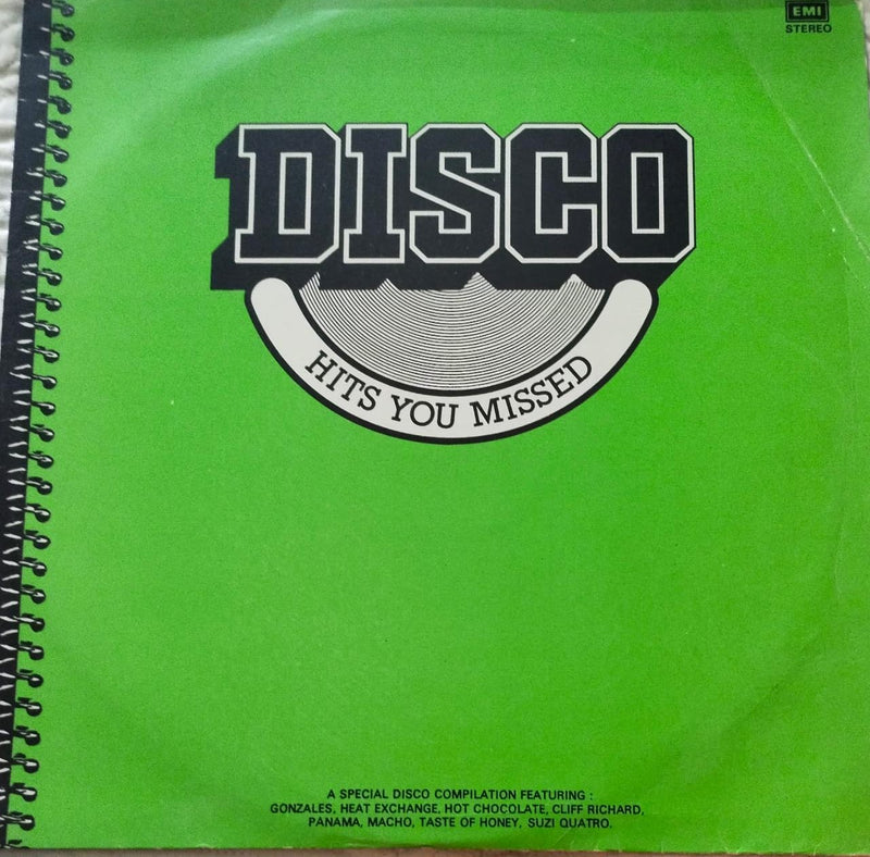 Disco Hits You Missed — disco LP vinyl record cover