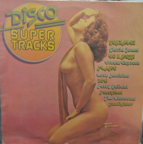 Disco Super Tracks - 1978 -  English Vinyl Record Lp